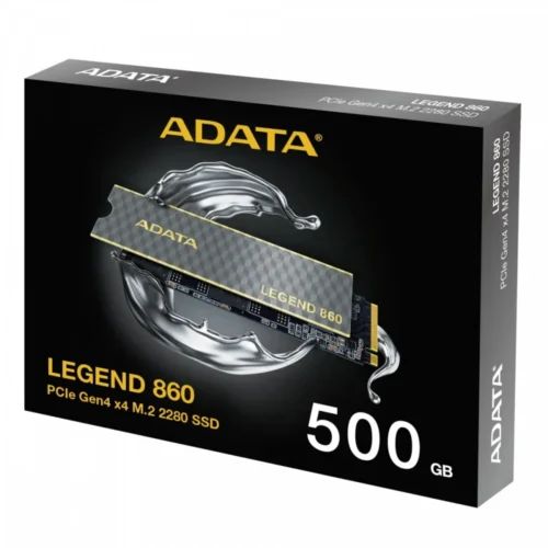 Alternative view of Adata SSD LEGEND 860 500G PCIe 4x4 5000/3000 MB/s M.2