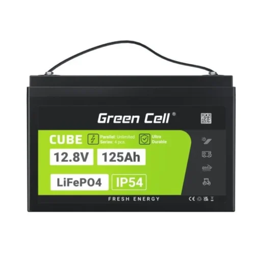 Green Cell Akumulator LiFePO4 125Ah 12V/12.8V 1600Wh