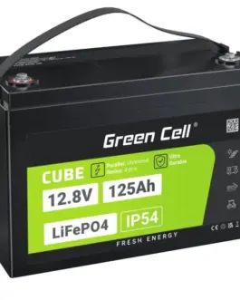 Green Cell LiFePO4 battery 125Ah 12V/12.8V 1600Wh
