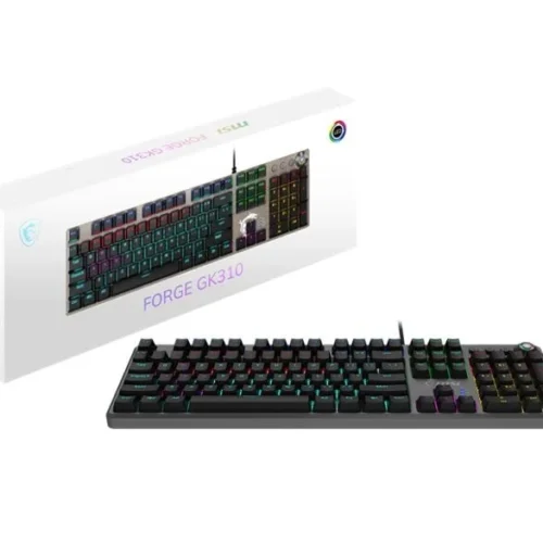 Alternative view of MSI Klawiatura Forge GK310 червен US