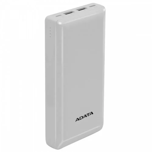 Adata външна батерия C20 20000mAh USB-C бял