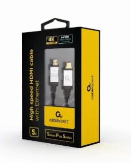 Alternative view of Gembird HDMI кабел high speed ethernet Select Plus 5M