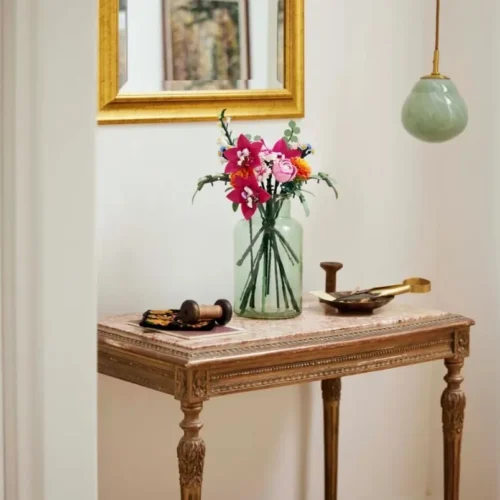 LEGO Klocki Botanicals 10342 Piękny bukiet różowych kwiatów