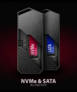 AXAGON EEM2-GAM USB-C enclosur e Gen2 M.2 NVMe/SATA SS