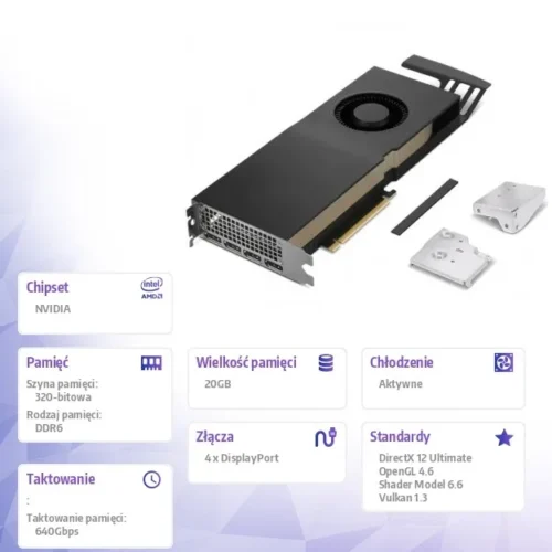 Lenovo видео карта Nvidia RTX A4500 20 GB GDDR6