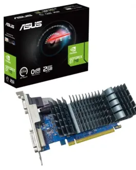 Asus видео карта GeForce GT 710 2GB GDDR5 EVO 64 bit DVI-D/DSUB/HDMI