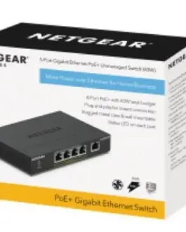 Alternative view of Netgear Switches Unmanaged GS305PP-300EUS 5PT POE/POE+ GIGE
