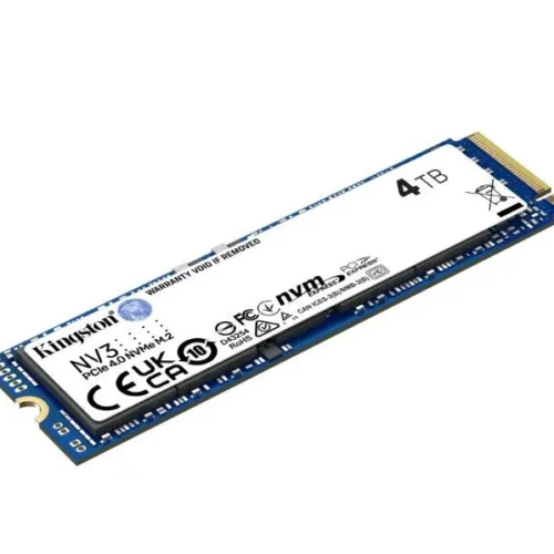 Kingston SSD диск NV3 4TB M.2 2280 PCI-e 4.0 NVMe 6000/5000