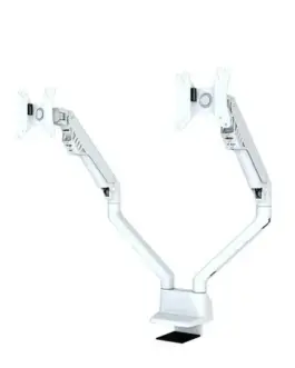 Neomounts Desk holder FPMA-D750Dбял2 for 2 screens 10-32 inches 75x75-100x100 2-8kg h:20-51cm PIVOT 180