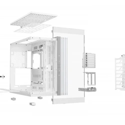 Be quiet! Light Base 900 DX бял