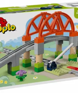 LEGO DUPLO 10426 Train Bridge and Tracks Expansion Set