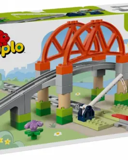 LEGO DUPLO 10426 Train Bridge and Tracks Expansion Set