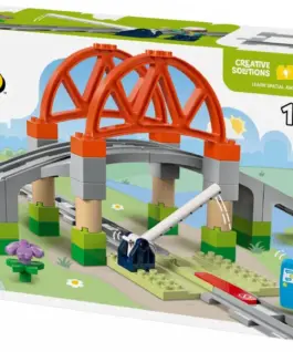 Alternative view of LEGO DUPLO 10426 Train Bridge and Tracks Expansion Set
