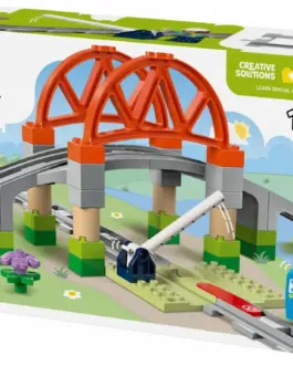 Alternative view of LEGO DUPLO 10426 Train Bridge and Tracks Expansion Set