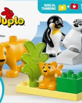 Alternative view of LEGO DUPLO 10442 Wild Animal Families: Penguins & Lions