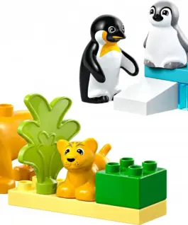 LEGO DUPLO 10442 Wild Animal Families: Penguins & Lions