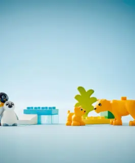 LEGO DUPLO 10442 Wild Animal Families: Penguins & Lions