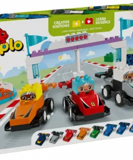 LEGO DUPLO 10445 F1 Team Race Cars & Drivers
