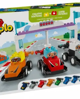 LEGO DUPLO 10445 F1 Team Race Cars & Drivers