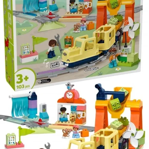 Alternative view of LEGO DUPLO 10428 Big Interactive Community Train