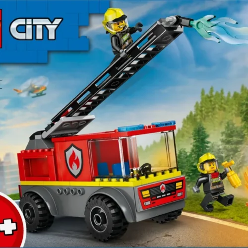 LEGO Klocki City 60463 Wóz strażacki z drabiną