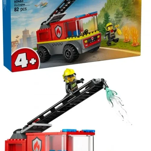 LEGO Klocki City 60463 Wóz strażacki z drabiną