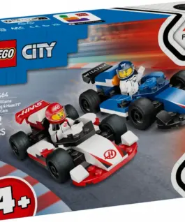 LEGO City 60464 F1 Williams Racing & Haas F1 Race Cars