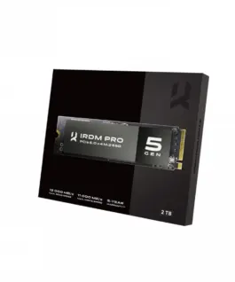 Alternative view of GOODRAM SSD IRDM PRO P54S Gen5 2TB 5x4 2280 12000/11000MB/s