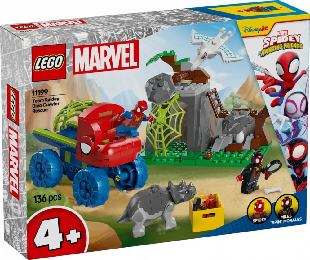 LEGO SPIDEY 11199 Team Spidey Dino Crawler Rescue