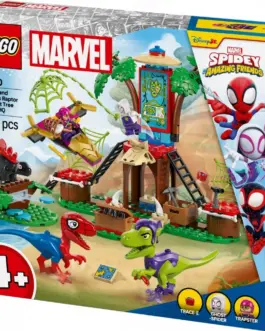 Alternative view of LEGO SPIDEY 11200 Spideys and Gobbys Raptor Battle at Tree House