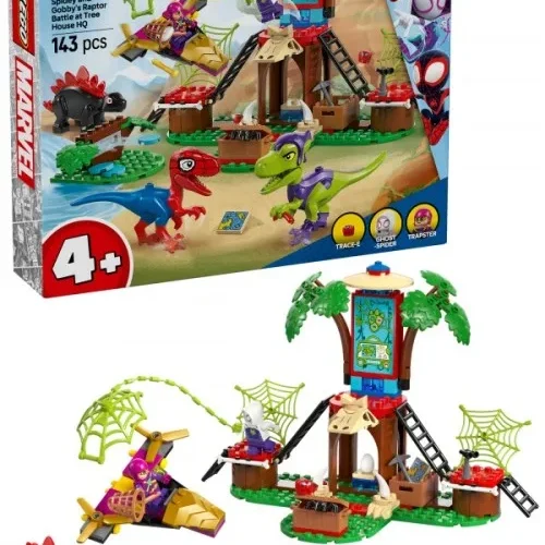 LEGO SPIDEY 11200 Spideys and Gobbys Raptor Battle at Tree House
