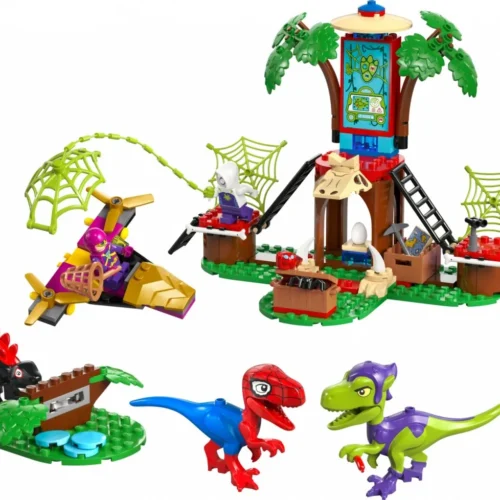 LEGO SPIDEY 11200 Spideys and Gobbys Raptor Battle at Tree House