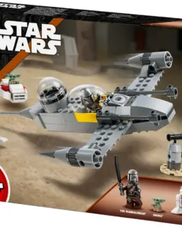 Alternative view of LEGO Star Wars 75410 Mando and Grogus N-1 Starfighter