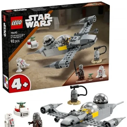 LEGO Star Wars 75410 Mando and Grogus N-1 Starfighter