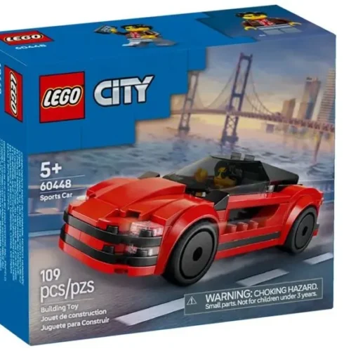 LEGO City 60448 червен Sports Car