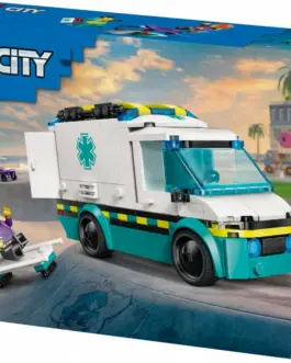 Alternative view of LEGO City 60451 Emergency Ambulance