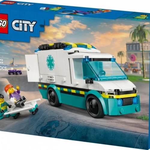 Alternative view of LEGO City 60451 Emergency Ambulance