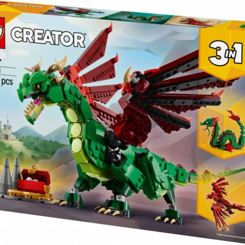 Alternative view of LEGO Blocks Creator 31161 Medieval Dragon