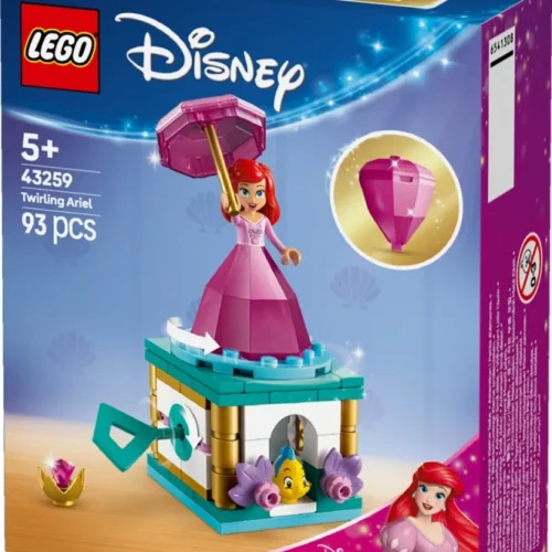 Alternative view of LEGO Disney 43259 Twirling Ariel