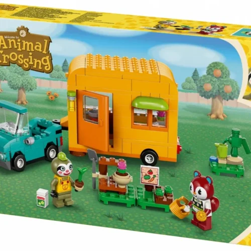 Alternative view of LEGO Blocks Animal Crossing 77054 Leifs Caravan & Garden Shop