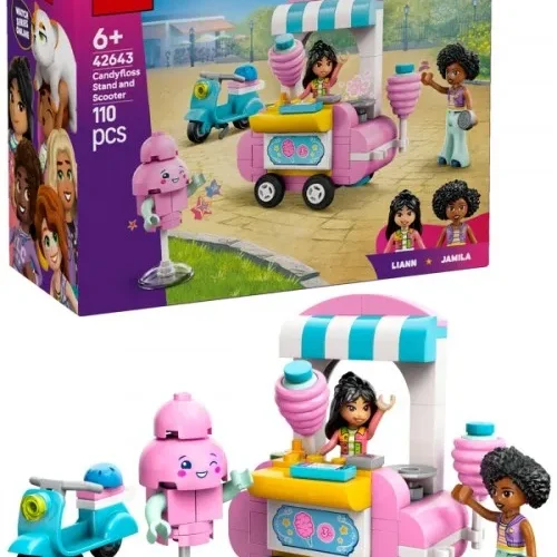 LEGO Friends 42643 Cotton Candy Stand and Scooter
