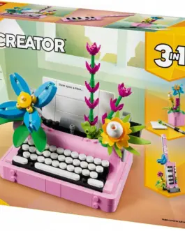 Alternative view of LEGO Blocks Creator 31169 Typewriter with Flowers