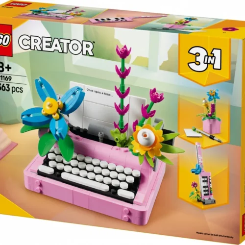 Alternative view of LEGO Blocks Creator 31169 Typewriter with Flowers