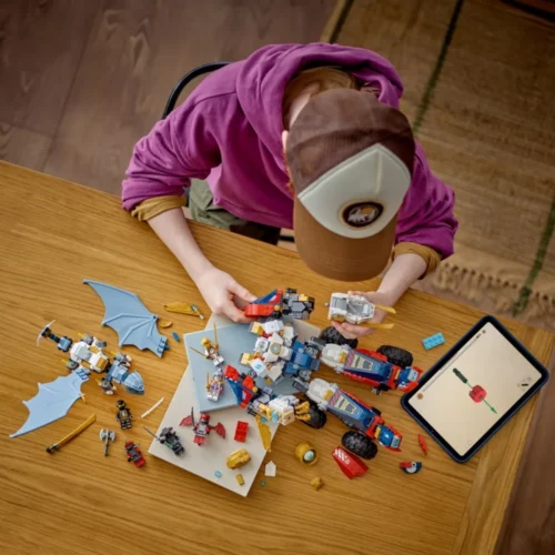 LEGO Blocks Ninjago 71834 Zanes Ultra Combiner Mech