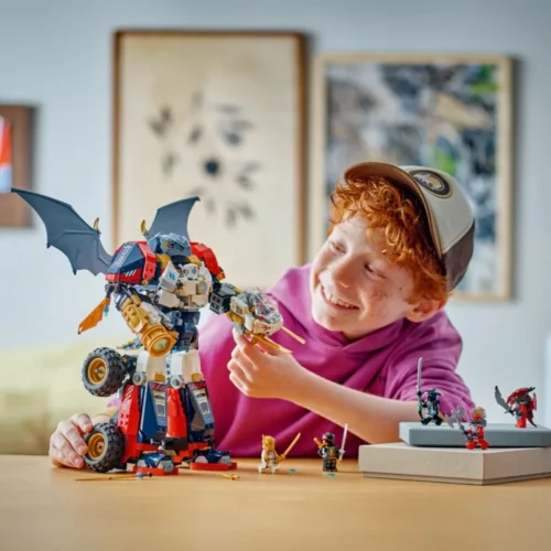 LEGO Blocks Ninjago 71834 Zanes Ultra Combiner Mech