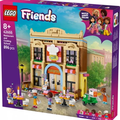 Alternative view of LEGO Bricks Friends 42655 Restaurant and Cooking School