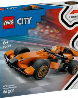 LEGO City 60442 F1 Driver with McLaren Race Car