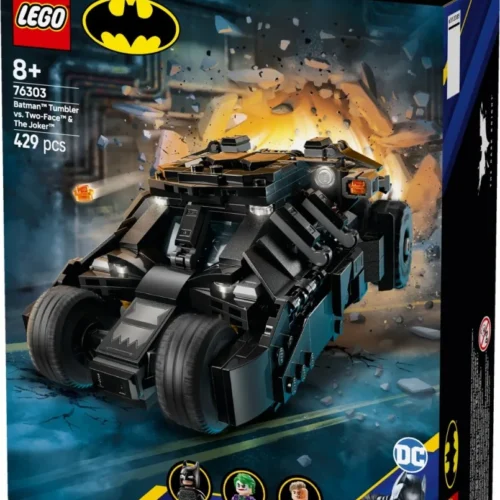 Alternative view of LEGO Bricks Super Heroes 76303 Batman Tumbler vs. Two- Face The Joker