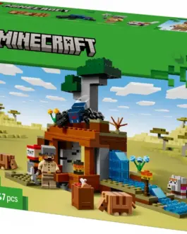 Alternative view of LEGO Bricks Minecraft 21269 The Armadillo Mine Expedition