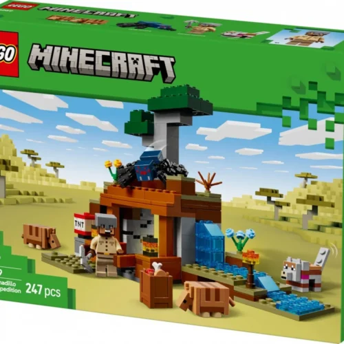 Alternative view of LEGO Bricks Minecraft 21269 The Armadillo Mine Expedition